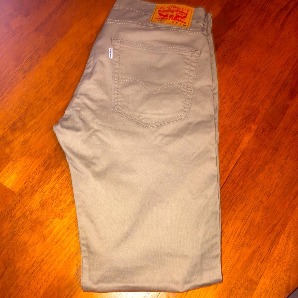 Levis 512 pants used only once, perfect condition.